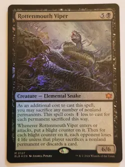 Rottenmouth Viper Mythic Foil #107 NM+ - Image 1