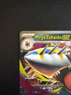 Mega Tohaido ex 61/94 Holo Double Rare Pokemon Fatale Flammen PFL NM Deutsch - Image 4