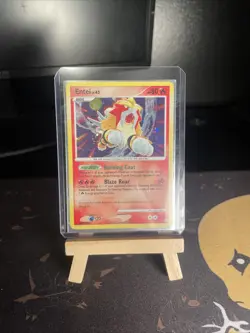 Pokemon TCG Entei Secret Wonders 4/132 Holo Holo Rare - Image 1