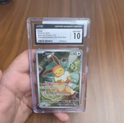 Eevee - SVP173 CGC 10 Prismatic Evolutions ETB Promo Pokemon - GEM MT - Image 1