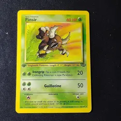 Pokemon TCG Pinsir Jungle 25/64 1st Edition Non Holo Rare LP+/NM - Image 1