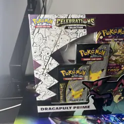 Pokemon TCG Celebrations Dragapult Prime Box - Factory Sealed - Image 3