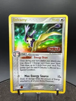 RARE 2007 Pokemon DELCATTY HOLO 8/108 POWER KEEPERS - Image 1