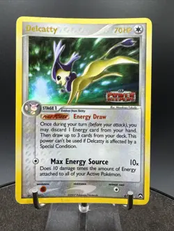RARE 2007 Pokemon DELCATTY HOLO 8/108 POWER KEEPERS - Image 3