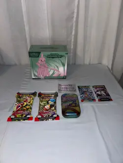 Pokemon TCG Scarlet & Violet Paradox Rift Iron ETB + Sealed Lot - Image 1