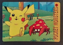 Professor Oak Eevee Bulbasaur #1117 Pokemon Vintage Vending Prism Sticker Holo - Image 4