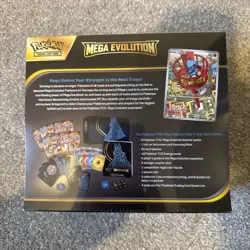 POKEMON TCG MEGA EVOLUTIONS BASE LUCARIO ELITE TRAINER BOX ETB *FACTORY SEALED* - Image 3