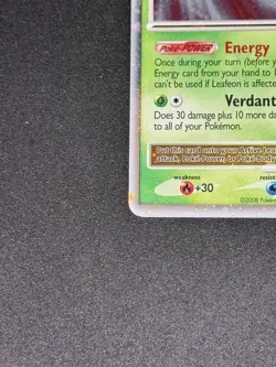 Leafeon Lv.X 99/100 Holo Majestic Dawn Pokemon (LP/MP) - Image 5