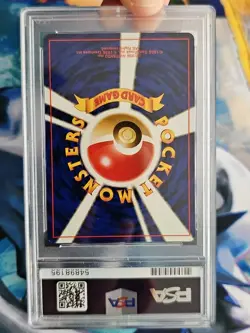 1998 Pokemon Japanese Gym Lt. Surge's Eevee #133 Graded PSA 9 Mint - Image 5