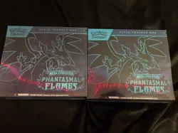 Pokemon Mega Evolution Phantasmal Flames Elite Trainer Box ETB Sealed | Lot Of 2 - Image 1