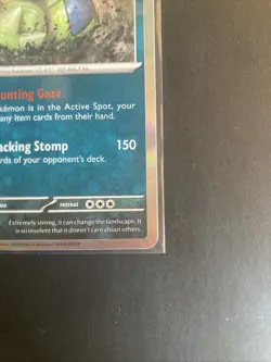 Tyranitar Cosmos Holo 095/159 Mega Evolution Check Lane Blister Promo JTG - Image 4