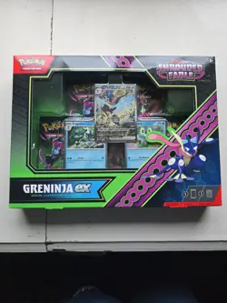 Pokemon TCG Greninja EX Special Illustration Collection Box Sealed - Image 1