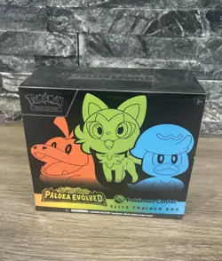 Pokemon Scarlet & Violet Paldea Evolved Pokemon Center Elite Trainer Box SEALED - Image 1