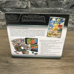 Pokemon Scarlet & Violet Paldea Evolved Pokemon Center Elite Trainer Box SEALED - Image 2