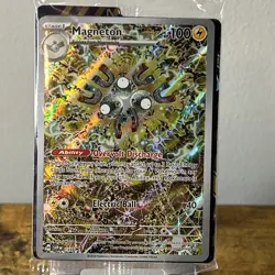 Pokemon Sealed Magneton SVP 159 Surging Sparks Full Art Holo Black Star Promo - Image 2