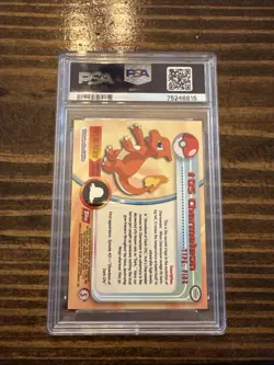 Pokemon PSA 9 Charmeleon #E5 1999 Topps First Movie Edition TCG - Image 4