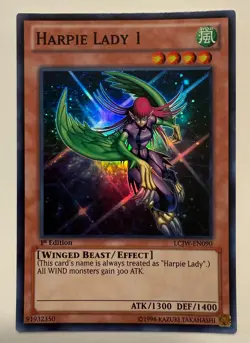 Harpie Lady 1 - LCJW-EN090 1st Edition Yu-Gi-Oh - Image 1