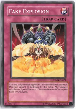 Yugioh - Fake Explosion CRMS-EN071 Unlimited - Crimson Crisis - Image 1