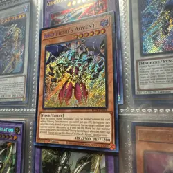 Yugioh 1x Archfiend's Advent BLTR-EN046 Terminal Revenge Secret Rare 1st Ed NM - Image 2