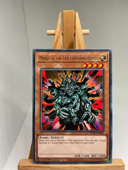 Manju Of The Ten Thousands Hands - Rare 1st Edition WISU-EN046 - NM - YuGiOh - Image 1