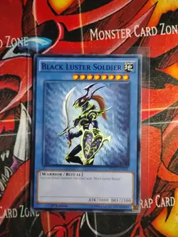 Black Luster Soldier - YGLD-ENA01 1st Ed Common NM - Yugioh - Image 1