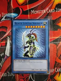 Black Luster Soldier - YGLD-ENA01 1st Ed Common NM - Yugioh - Image 2