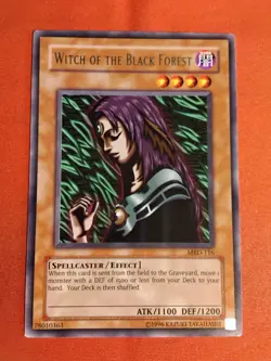 Yu-Gi-Oh! Witch of the Black Forest - Metal Raiders MRD-116 Unlimited Rare Mint+ - Image 1