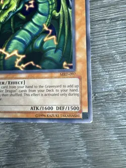 Thunder Dragon MRD-097 Metal Raiders Unlimited Edition Short Print MP/HP Yugioh! - Image 3