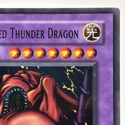Yu-Gi-Oh! Twin-Headed Thunder Dragon Unlimited MRD-120 Super Rare LP - Image 3