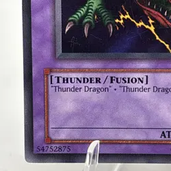 Yu-Gi-Oh! Twin-Headed Thunder Dragon Unlimited MRD-120 Super Rare LP - Image 4