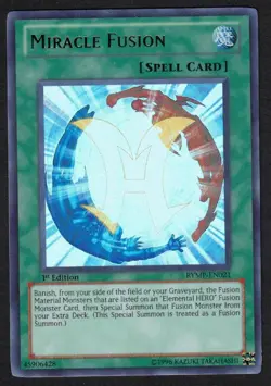 Yugioh Miracle Fusion RYMP-EN021 Ultra Rare 1st - LP - Image 1