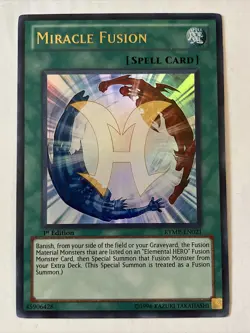 Yu-Gi-Oh! Miracle Fusion RYMP-EN021 Ultra Rare Unlimited Near Mint / Mint x1 - Image 1