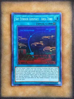 Yugioh Sky Striker Airspace - Area Zero DASA-EN039 Super Rare NM - Image 1