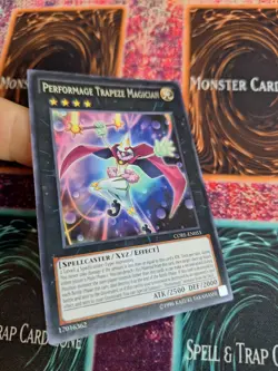 Yu-Gi-Oh! Performage Trapeze Magician CORE-EN053 Rare Unlimited Near Mint - Image 2