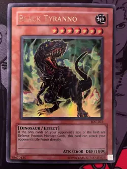 Black Tyranno IOC-075 Unlimited Ultra Rare VLP - Image 3