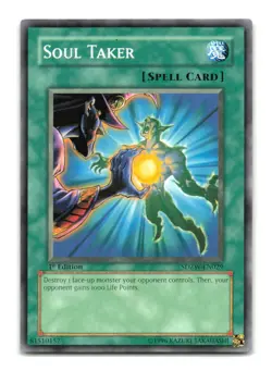Soul Taker - SDZW-EN029 1st Edition - YuGiOh-LP - Image 1