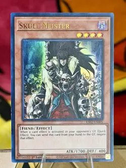 Yu-Gi-Oh! Skull Meister Ultra Rare 1st Edition RA02-EN005 MINT - Image 1