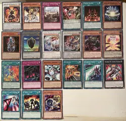 Yu-Gi-Oh! TCG Card Lot Of 21 Modern Holos 1st Editions Rares - Image 1