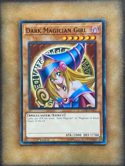 Yugioh Dark Magician Girl LEDD-ENA02 Common 1st Ed NM - Image 1
