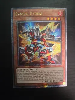 YUGIOH - Sword Ryzeal - CRBR-EN001 - Quarter Century Secret Rare - Image 1