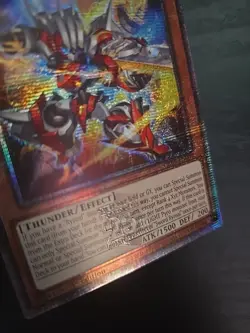 YUGIOH - Sword Ryzeal - CRBR-EN001 - Quarter Century Secret Rare - Image 2