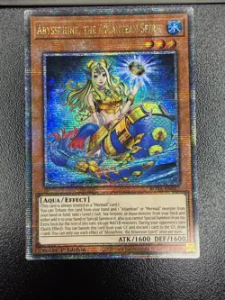 Yu-Gi-Oh! - Abyssrhine, the Atlantean Spirit - ROTA-EN017 - Quarter Century Rare - Image 2