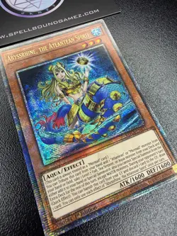 Yu-Gi-Oh! - Abyssrhine, the Atlantean Spirit - ROTA-EN017 - Quarter Century Rare - Image 3