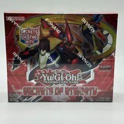 Yugioh Secrets Of Eternity 1st Edition Booster Box 24-Count TCG CCG Cards - Image 1