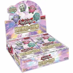 YuGiOh Brothers of Legend | Sealed Booster Box of 24 Packs | 1st Edition | 2021 - Image 4