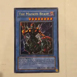 Yugioh The Masked Beast - 1st edition- Ultra Rare-LON-001- Excellent condition - Image 1