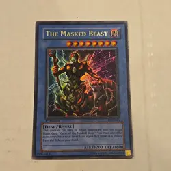 Yugioh The Masked Beast - 1st edition- Ultra Rare-LON-001- Excellent condition - Image 2