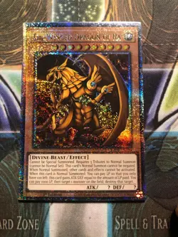 *** THE WINGED DRAGON OF RA *** QUARTER CENTURY SECRET RARE RA04-EN118 YUGIOH! - Image 1