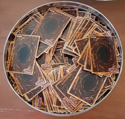 Large Lot Yu-Gi-Oh! Lord Of The Rings Trading Game Cards 100s (Large Tin Full) - Image 1