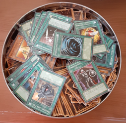 Large Lot Yu-Gi-Oh! Lord Of The Rings Trading Game Cards 100s (Large Tin Full) - Image 2